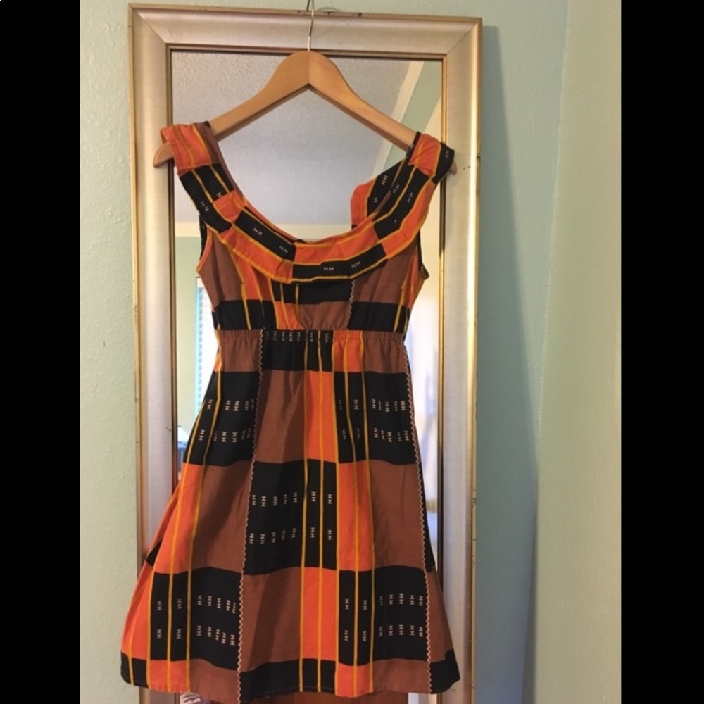 Austin Parts & Labor Patterned Dress